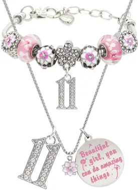 11th Birthday Gifts for Girls, Jewelry for Girls 11 Years Old, Girls 11th Birthday