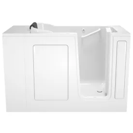 2848 Series 28"W x 48"L Gelcoat Walk-In Whirlpool Bathtub with Right-Hand Drain