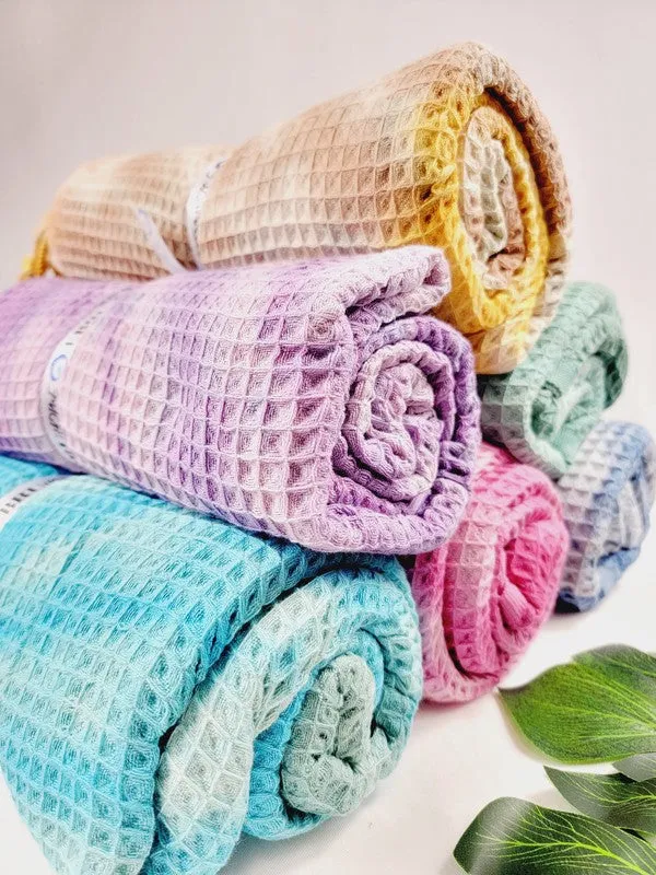 4 pack Throw blanket, Lightweight Quick Dry XL