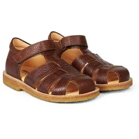 Angulus Sandal W. Velcro Medium Brown