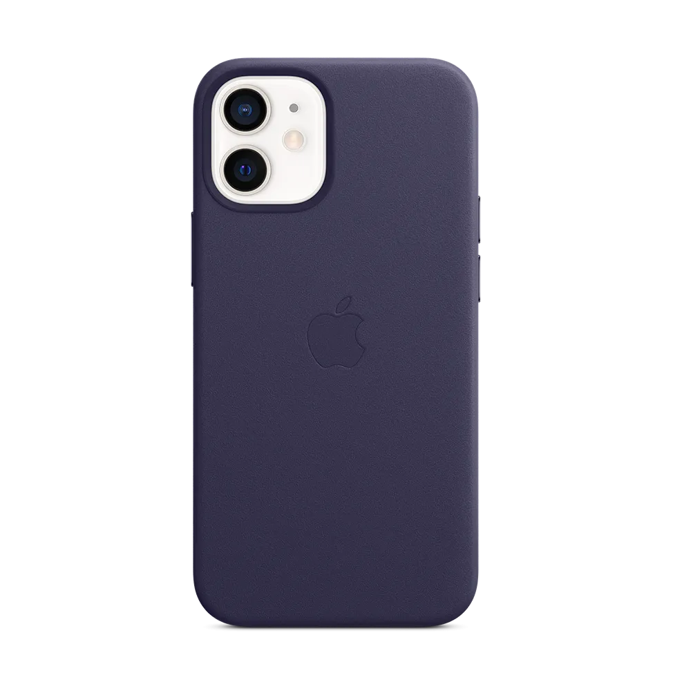 Apple Leather Case with MagSafe for iPhone 12 mini