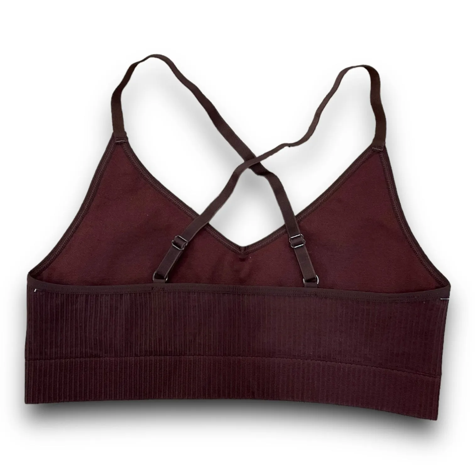 Athletic Bra By Good American In Brown, Size: M