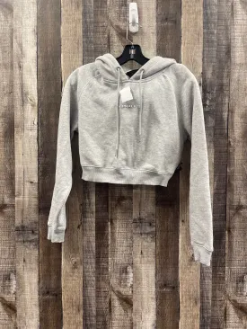 Athletic Sweatshirt Hoodie By Cme In Grey, Size: Xs