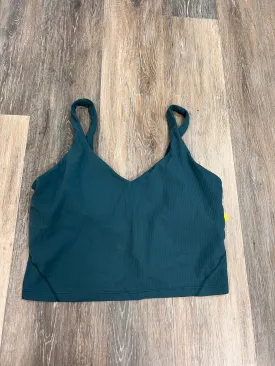 Athletic Tank Top By Lululemon In Teal, Size: 12