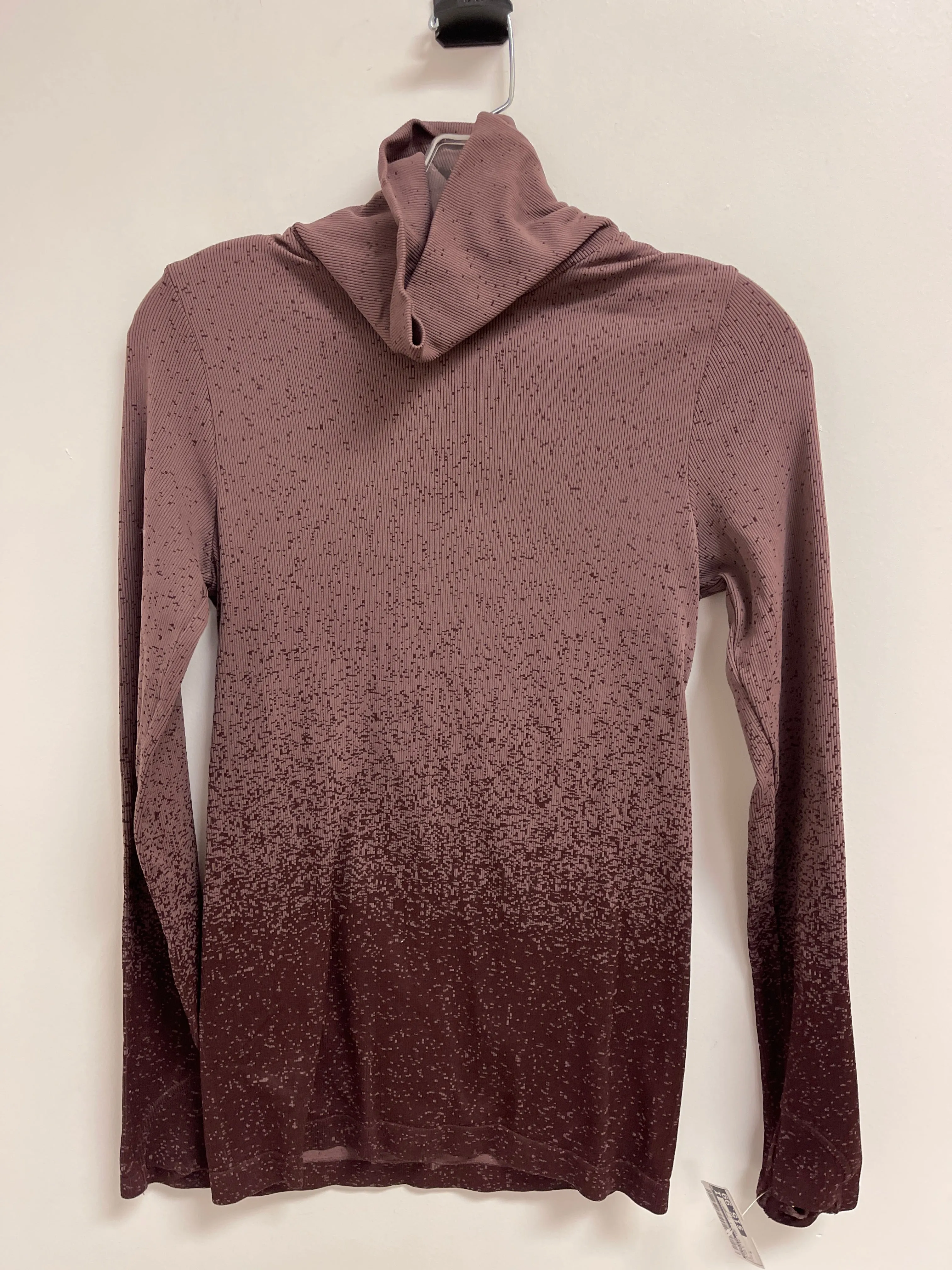 Athletic Top Long Sleeve Crewneck By Athleta In Purple, Size: S