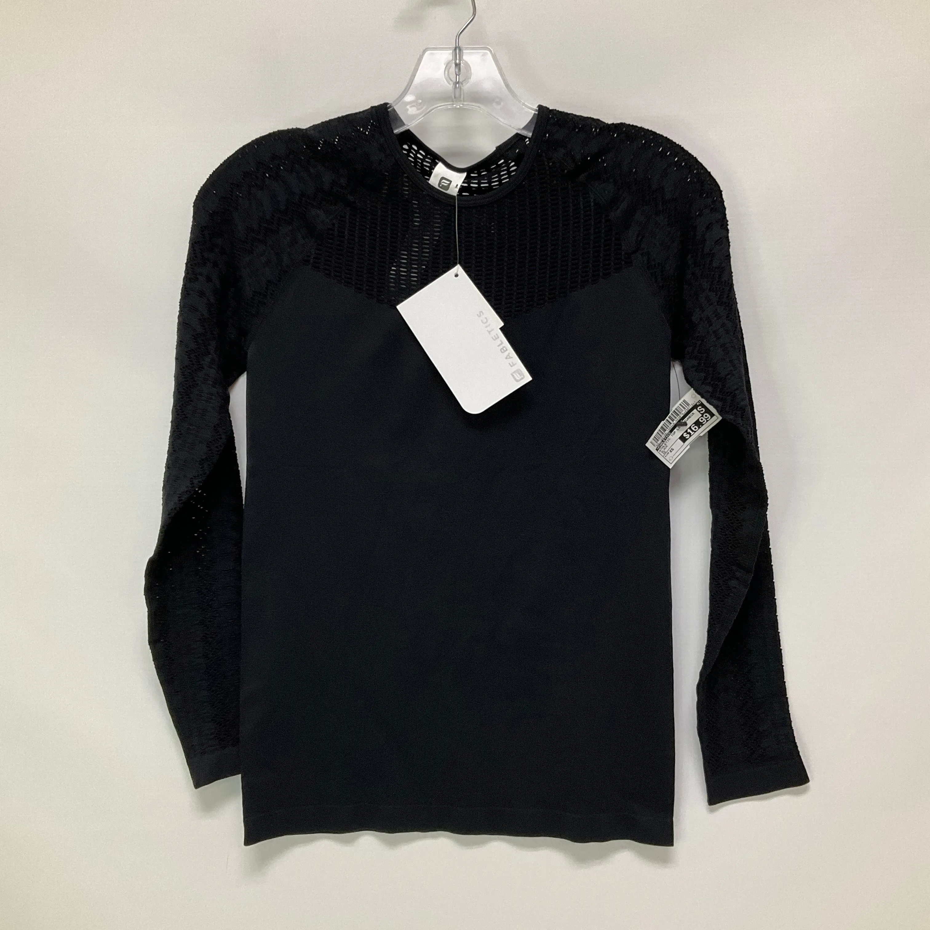 Athletic Top Long Sleeve Crewneck By Fabletics  Size: Xs