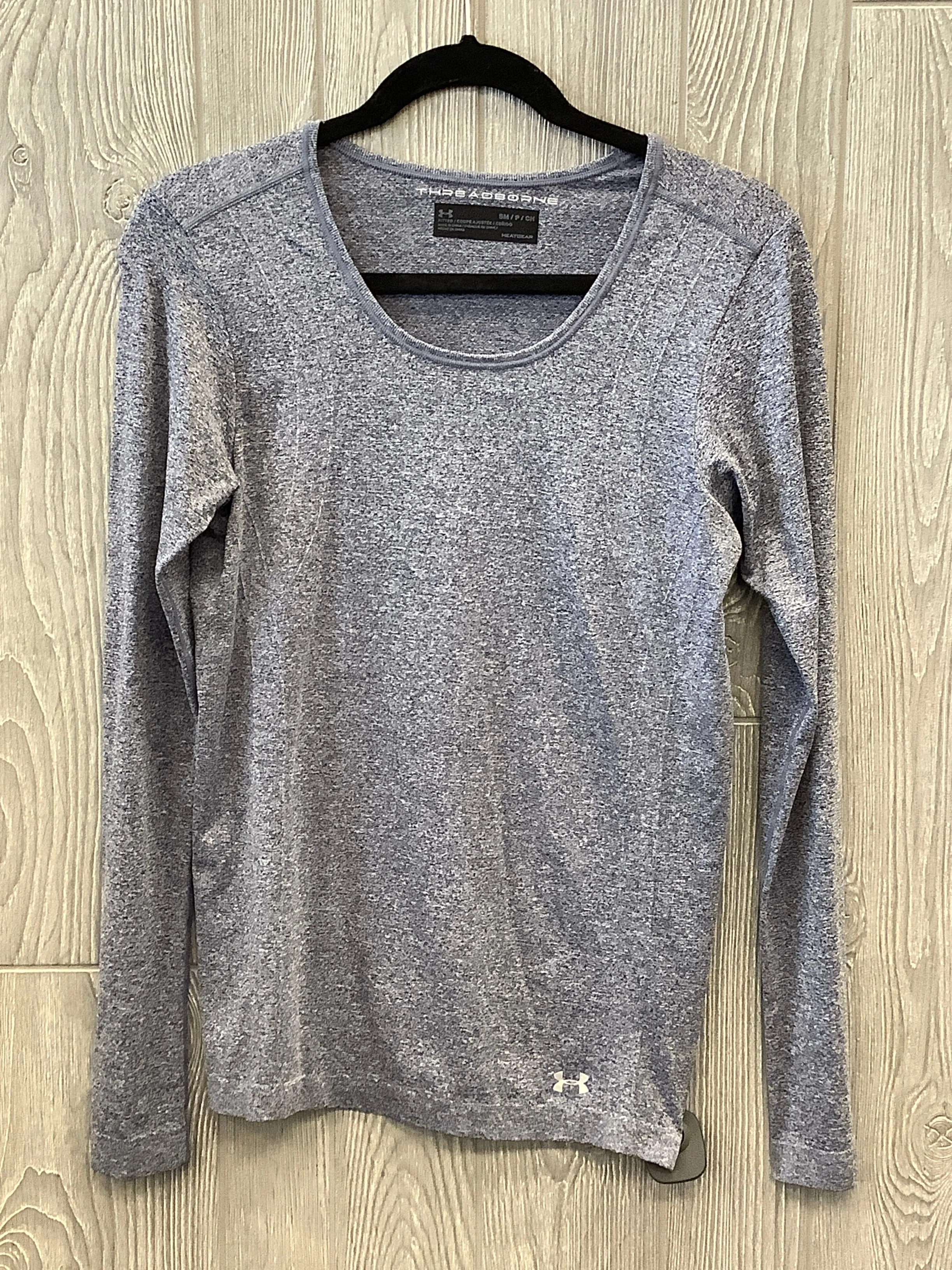 Athletic Top Long Sleeve Crewneck By Under Armour  Size: S