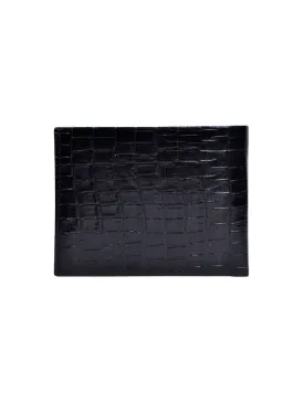 BAXTOR BLACK LEATHER WALLETS