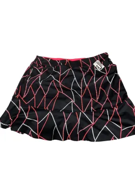 Black & Pink Athletic Skort Tail, Size L