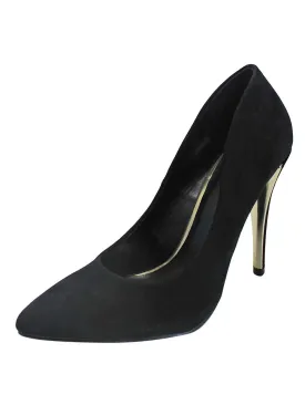 Black Pointed Toe Stiletto Pumps For Women Size 10