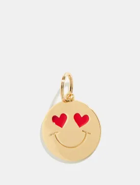 Boop London Smiley Heart Eye Gold Tag