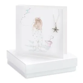 Boxed Beach Baby Necklace Card