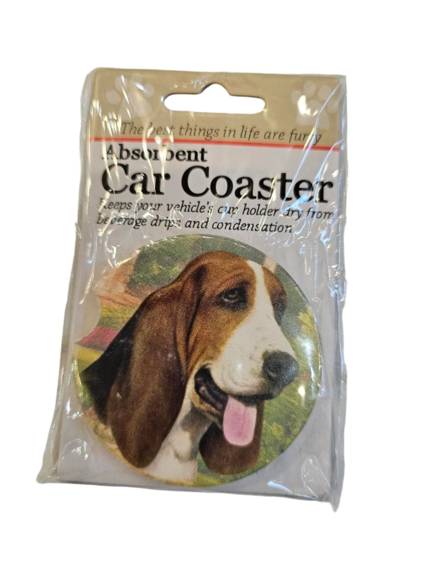 Car Coaster  Basset Hound Dog         231-2