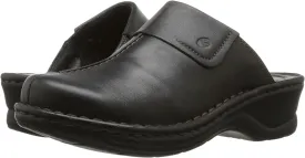 Carole Josef Seibel Clog in Dakota Black Leather