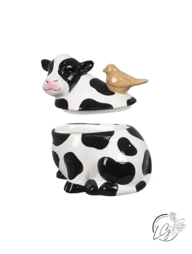 Ceramic Cow Treat Jar