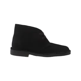 Clarks Originals Desert Boots Women's Black Suede 26155524