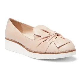 Dandy Flat in Blush Leather