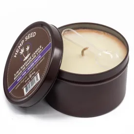 Earthly Body Hemp Seed 3-In-1 Massage Candle - High Tide Scent