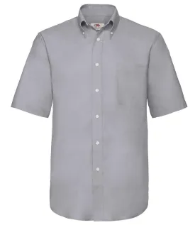 Fruit of the Loom Short Sleeve Oxford Shirt