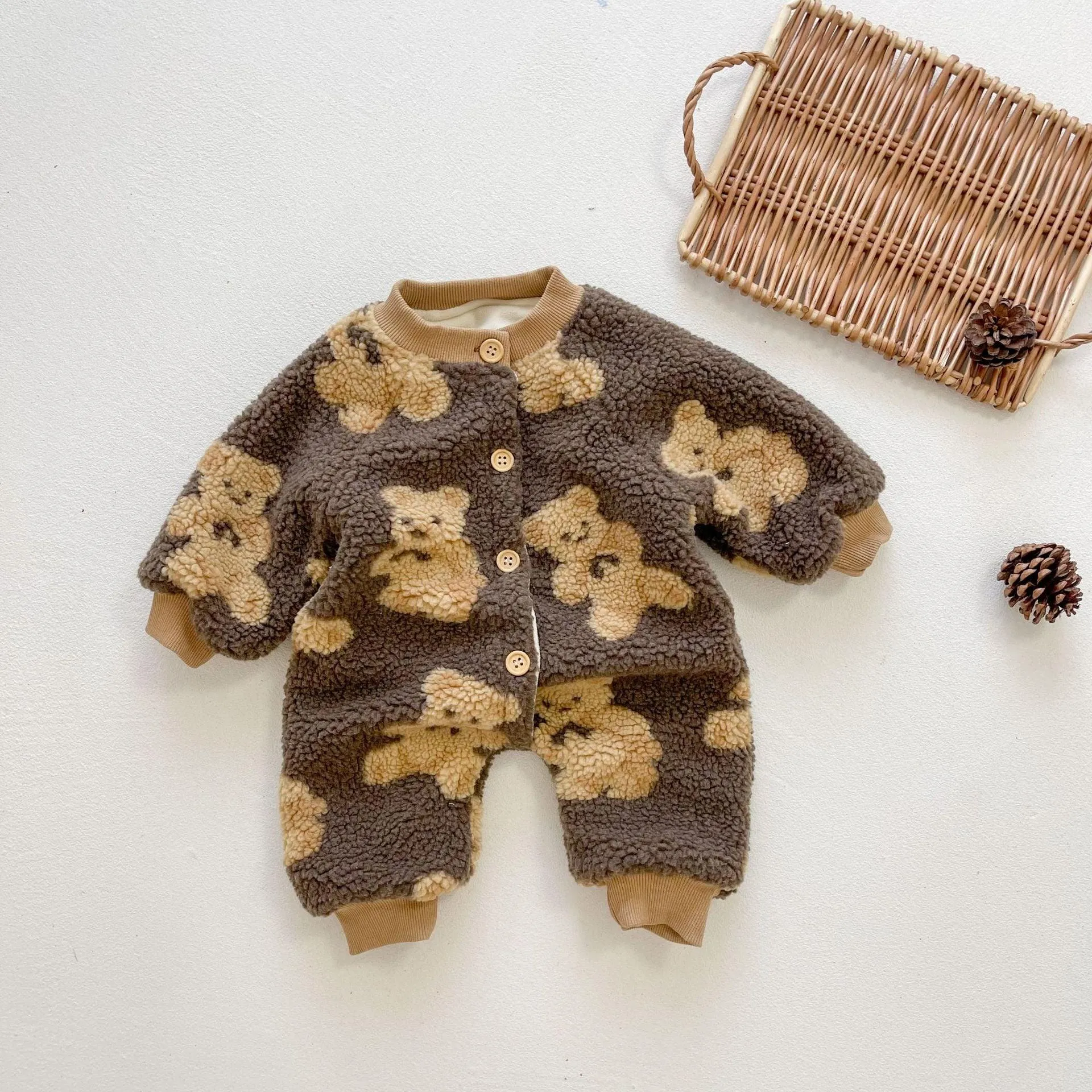 Furry Teddy Romper