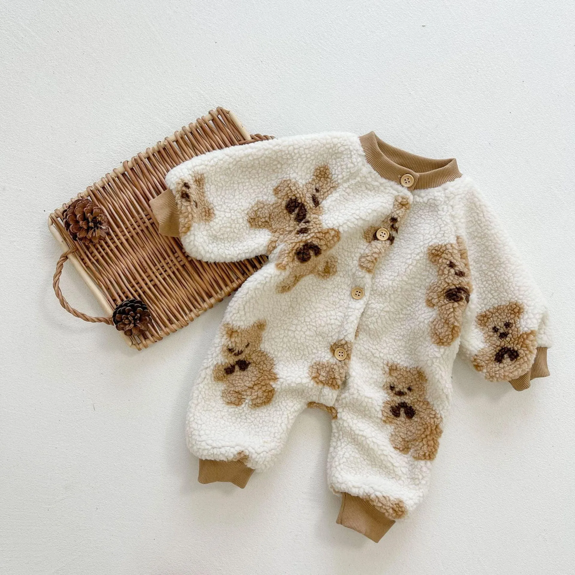 Furry Teddy Romper