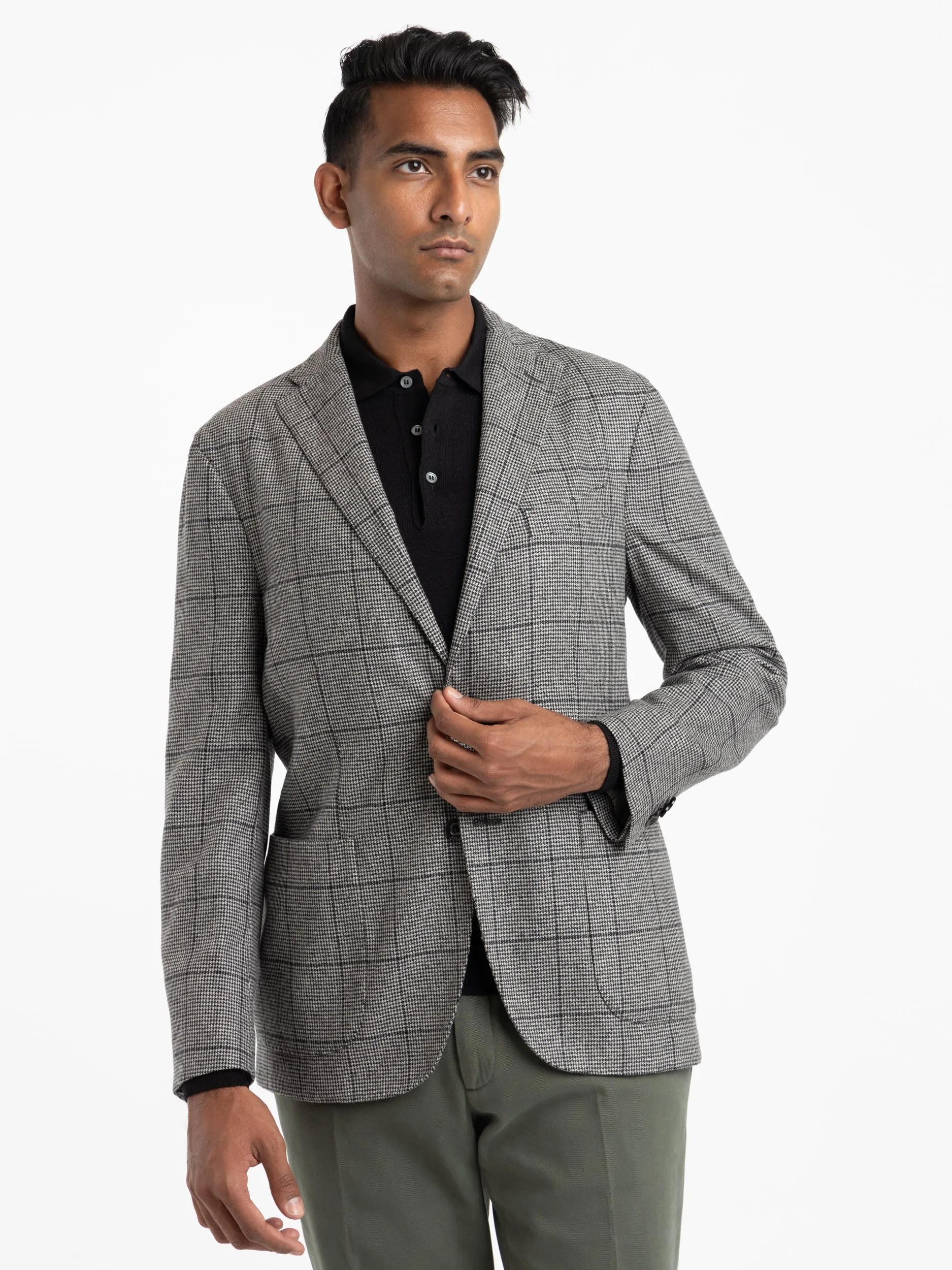 Grey Check Sport Jacket