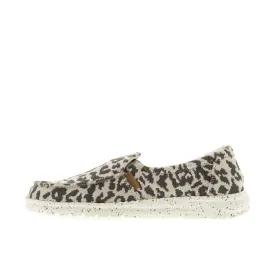 Hey Dude Womens Misty Woven Cheetah/Grey