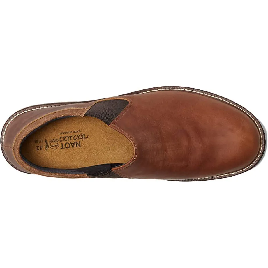 Naot Director Slip-On Dress Shoe - Saddle Brown