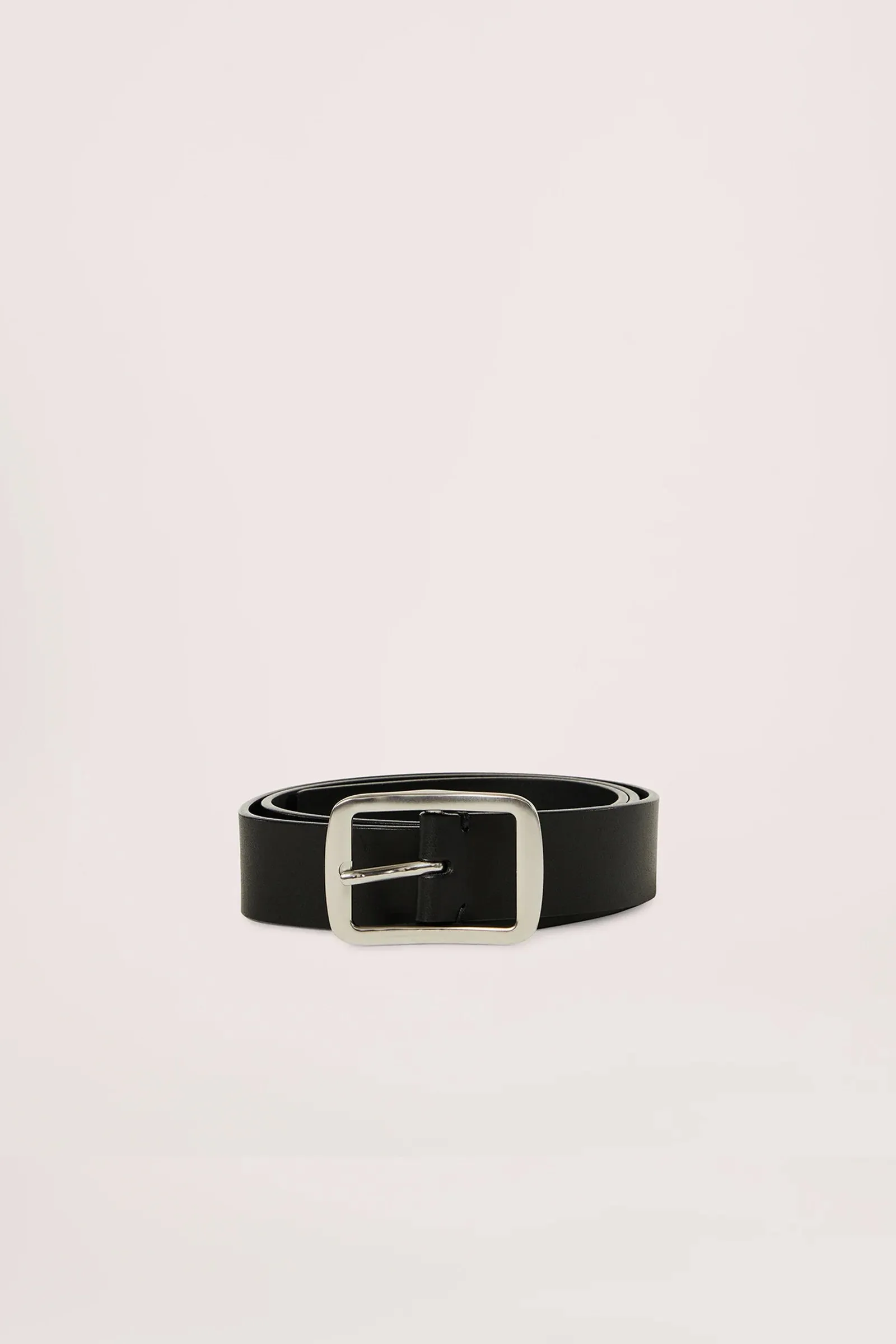 Nude Lucy | Classic Leather Belt - Black