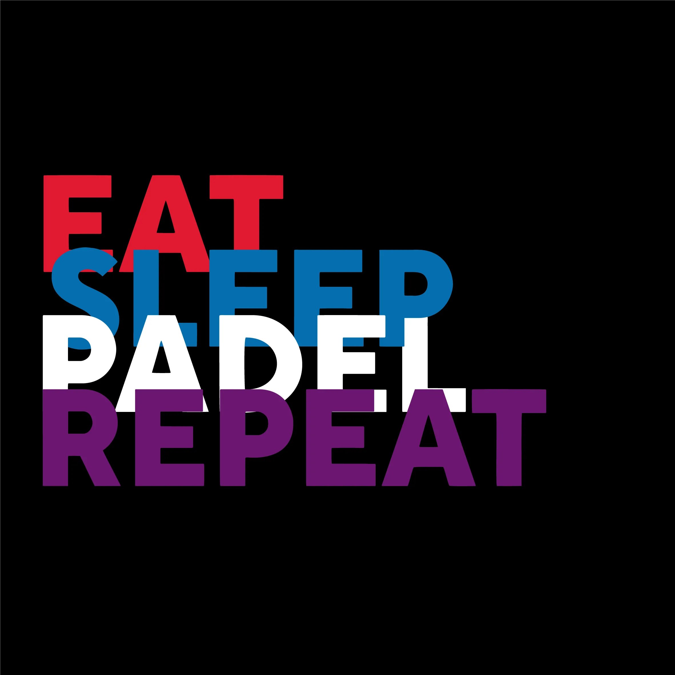 Padel-repeat (Regular T-shirt)