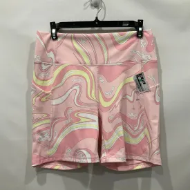 Pink Athletic Shorts Fabletics, Size L