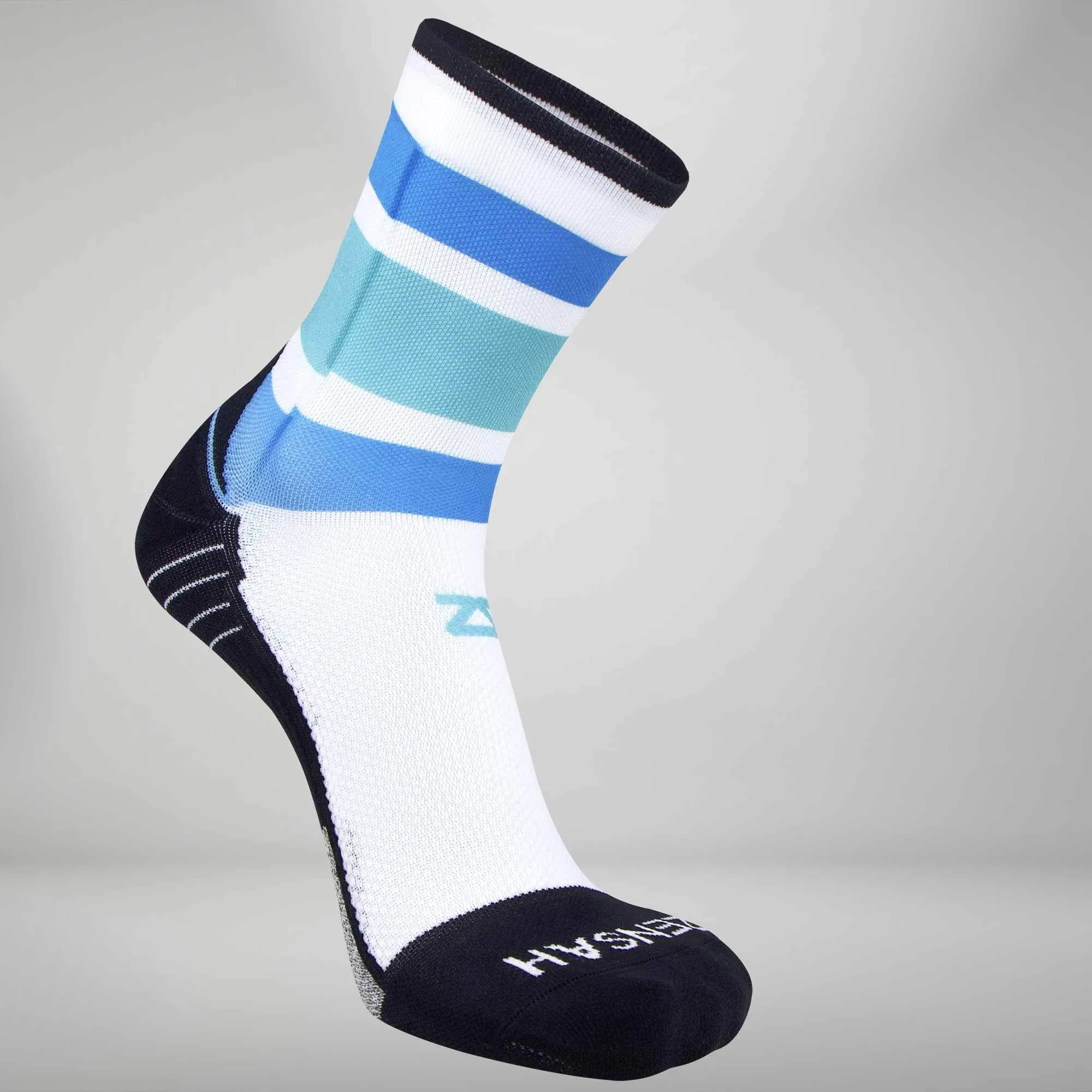 Retro Wide Stripes Socks (Mini-Crew)