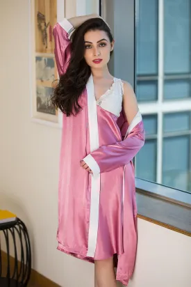 Short Nighty & Robe Nightgown set