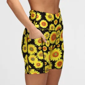 Sunflowers Running Shorts