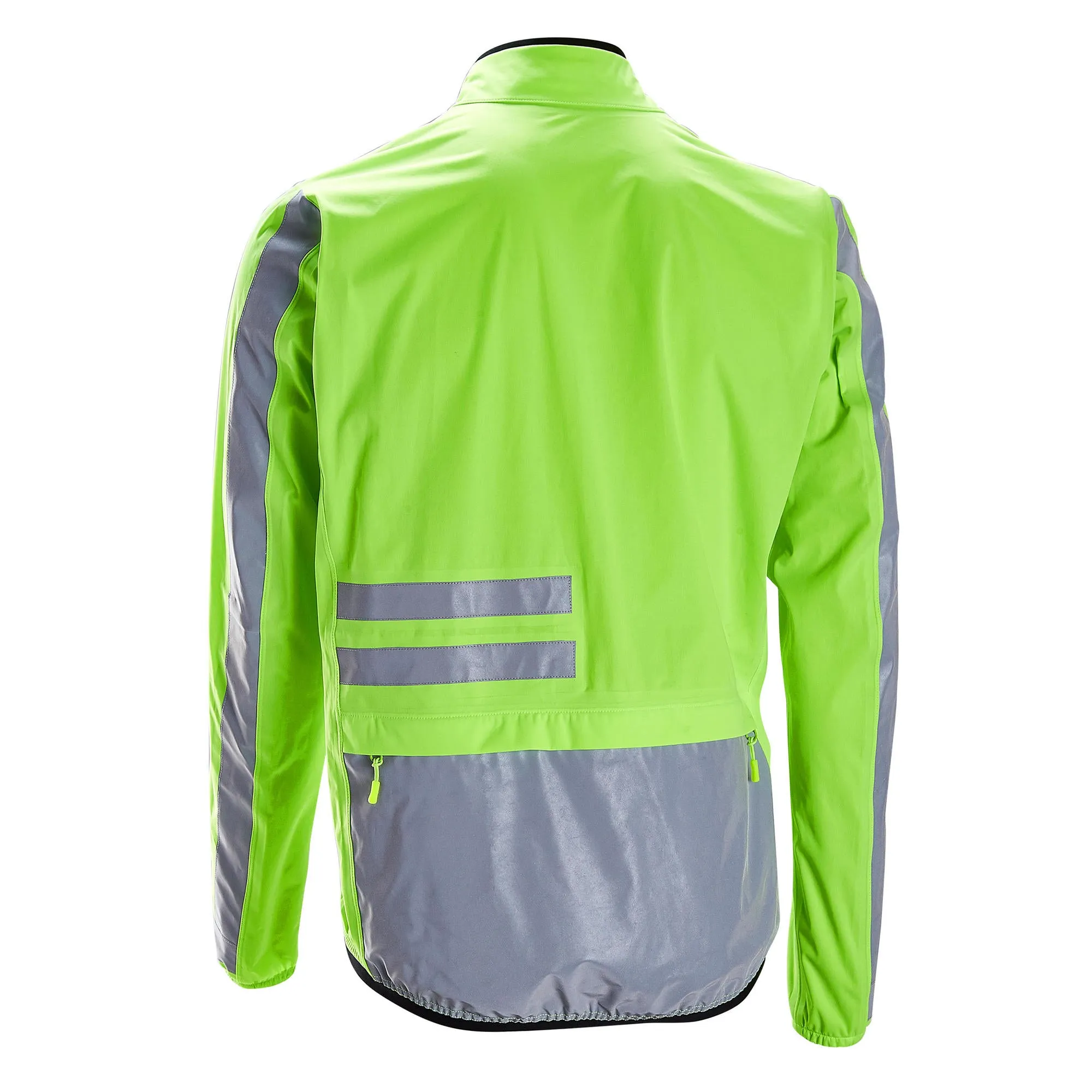 Triban RC500 High-Visibility Showerproof Cycling Jacket Men's