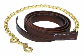 Walsh Leather Lead with 30 in Chain