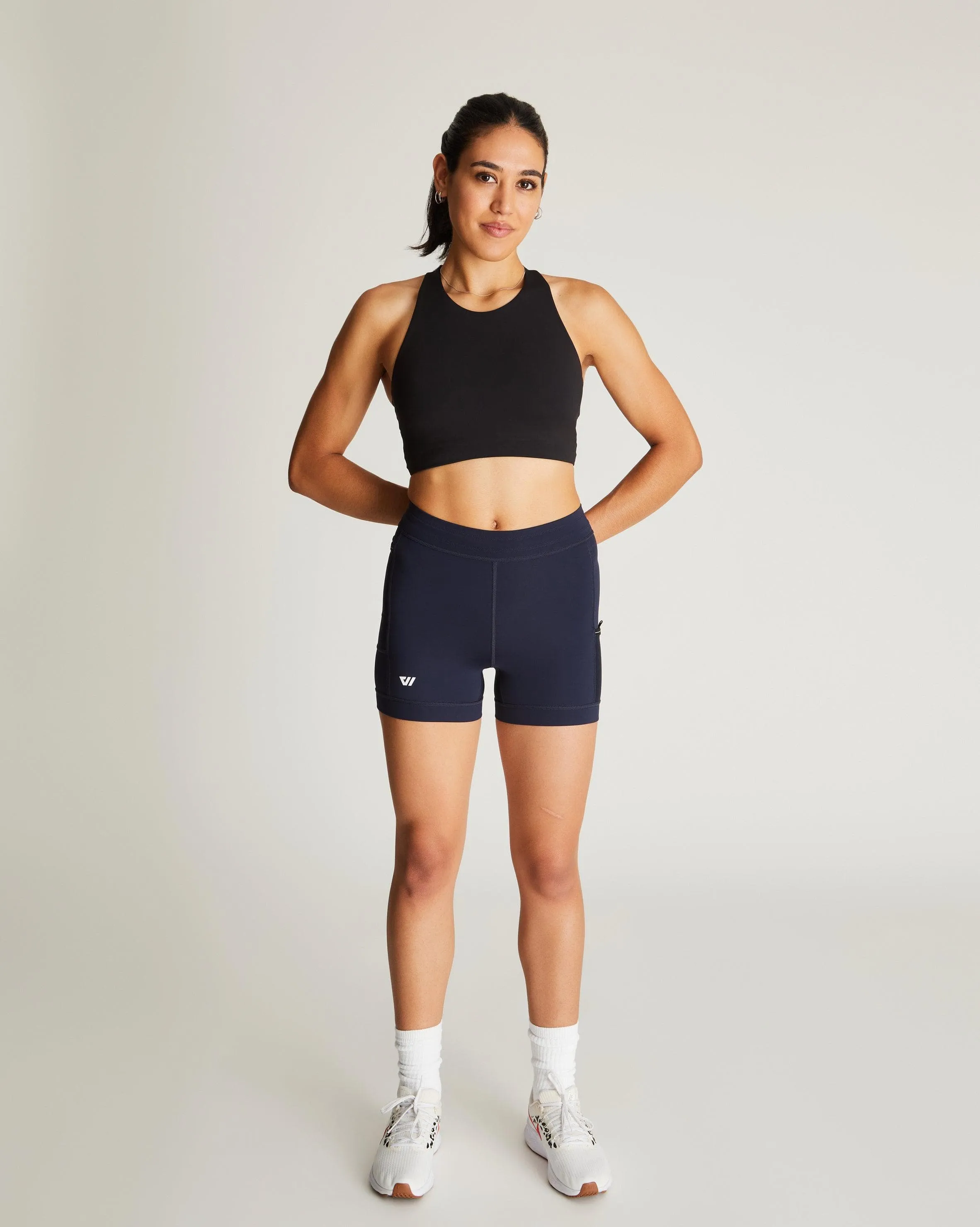 Women's Distance Half Tight in Navy