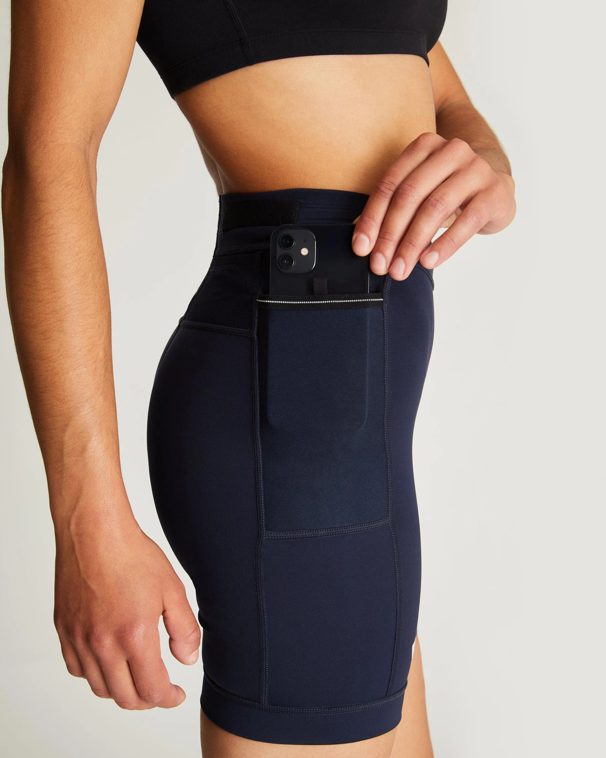 Women's Distance Half Tight in Navy