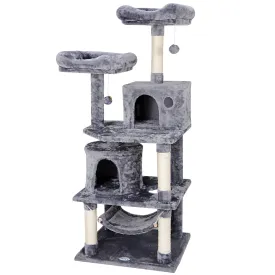 ZENY™ 57.1'' Cat/Kitten Tree Multi-Level Tower Furniture Play House