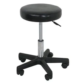 ZENY™ Beauty Salon Rolling Stool Tattoo Massage Facial Spa Adjustable Stool Chair (black)